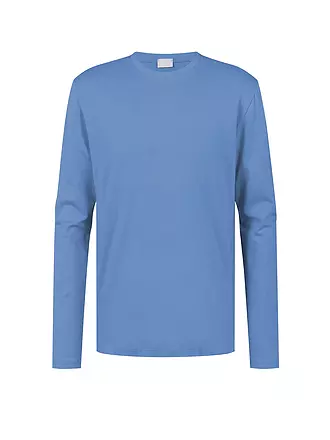 MEY | T-shirt de pyjama à manches longues RELAX blanc | blau